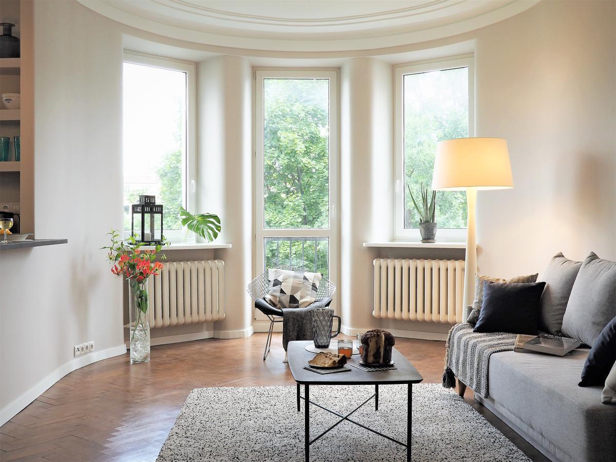 Classic Apartment In Warszawa Exteriör bild