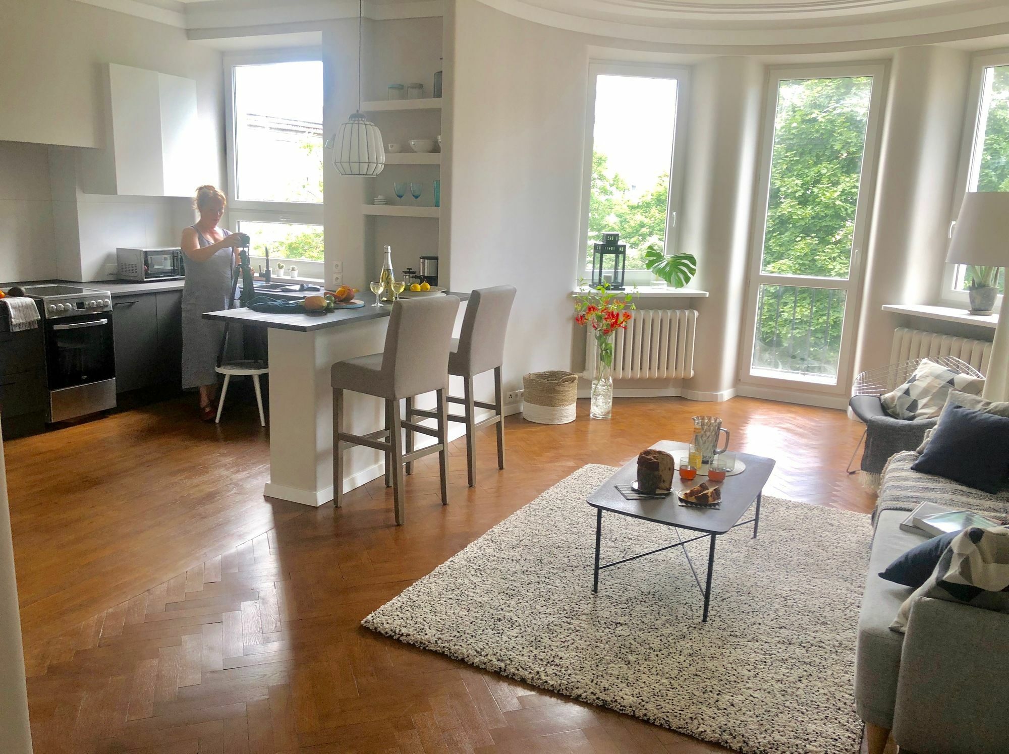 Classic Apartment In Warszawa Exteriör bild